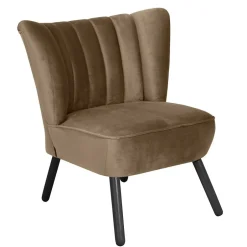 Pharao24 Samtvelours Retrosessel Filicudio> Wohnzimmer Sessel