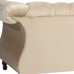 Pharao24 Samtvelours Sofa Segin><noscript><img width=