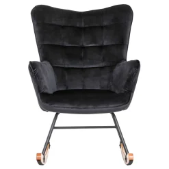 Wohnzimmer Sessel*Pharao24 Schaukelsessel Ayla