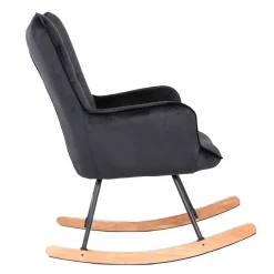 Wohnzimmer Sessel*Pharao24 Schaukelsessel Ayla