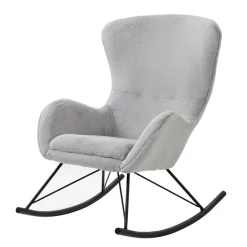 Wohnzimmer Sessel*Pharao24 Schaukelsessel Heather