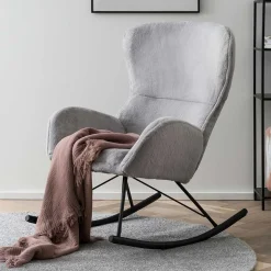 Wohnzimmer Sessel*Pharao24 Schaukelsessel Heather