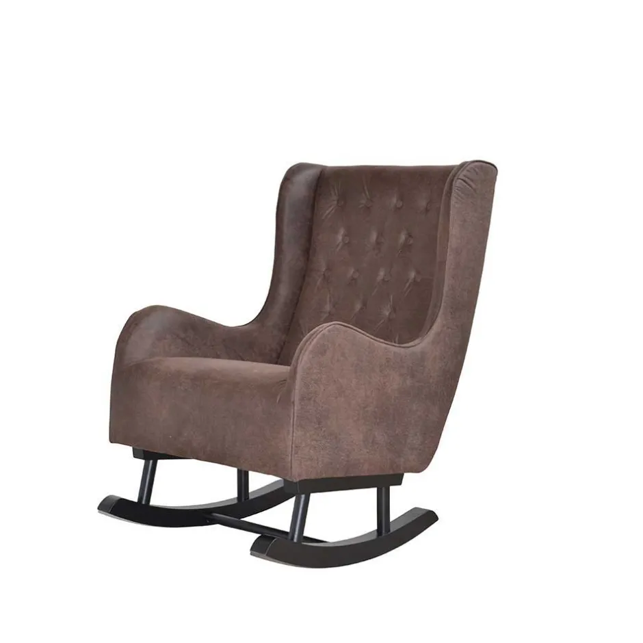 Pharao24 Schaukelsessel Violettan> Ohrensessel