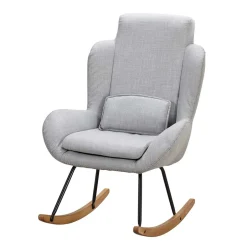 Wohnzimmer Sessel*Pharao24 Schaukelstuhl Hillo