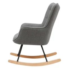 Wohnzimmer Sessel*Pharao24 Schaukelstuhl Lizias