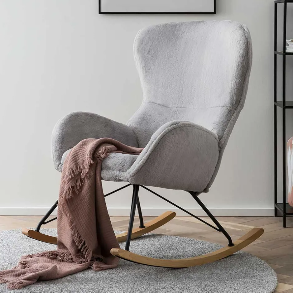 Pharao24 Schaukelstuhl Rolly> Polstermöbel|Wohnzimmer Sessel