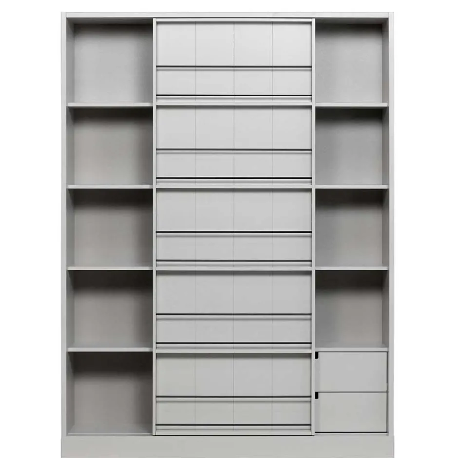 Wohnzimmervitrinen|Massivholz Schränke*Pharao24 Schiebetürenschrank Felda