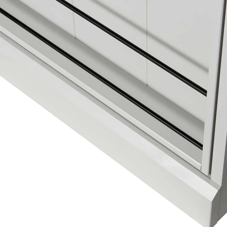 Wohnzimmervitrinen|Massivholz Schränke*Pharao24 Schiebetürenschrank Felda