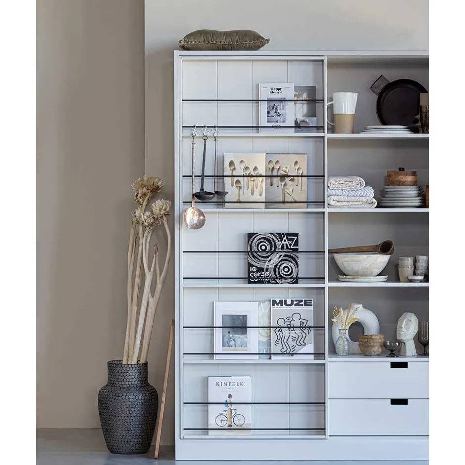 Wohnzimmervitrinen|Massivholz Schränke*Pharao24 Schiebetürenschrank Felda