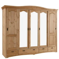 Pharao24 Schiebetürschrank Delian> Massivholzmöbel|Schiebetürenschränke