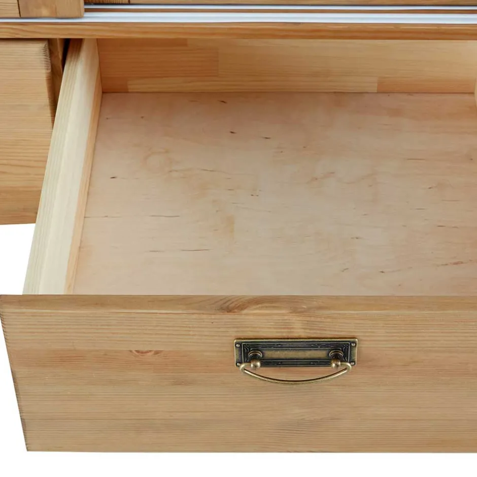 Pharao24 Schiebetürschrank Delian> Massivholzmöbel|Schiebetürenschränke