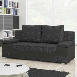 2 Sitzer Sofa*Pharao24 Schlafsofa Fleppos