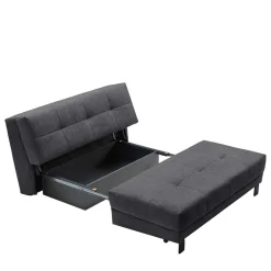 2 Sitzer Sofa*Pharao24 Schlafsofa Obrato