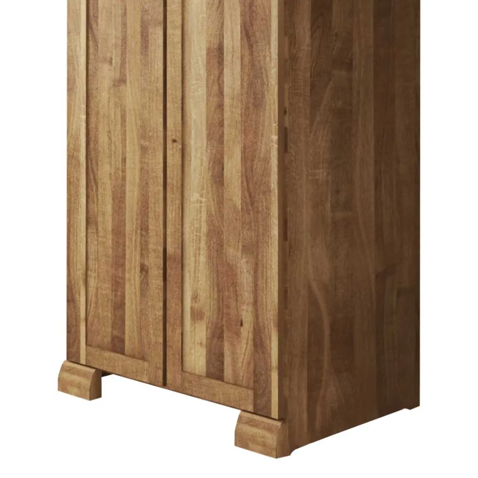 Pharao24 Schlafzimmer Kleiderschrank Sascora> Drehtürenschränke|Massivholz Kleiderschränke