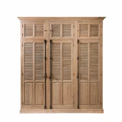 Pharao24 Schlafzimmer Kleiderschrank Runcorn> Massivholz Schränke|Drehtürenschränke