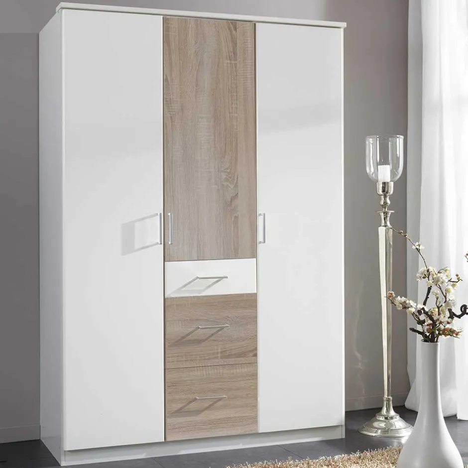 Jugendkleiderschrank|Drehtürenschränke*Pharao24 Schlafzimmerkleiderschrank Georgia