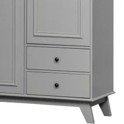 Drehtürenschränke|Massivholz Kleiderschränke*Pharao24 Schlafzimmerkleiderschrank Zenzian