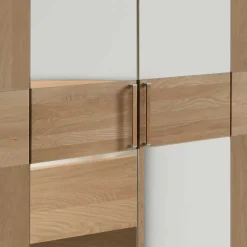 Massivholz Kleiderschränke*Pharao24 Schlafzimmerkleiderschrank Veyfas