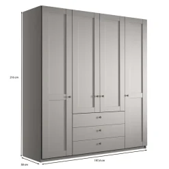 Pharao24 Schlafzimmerkleiderschrank Saconso><noscript><img width=