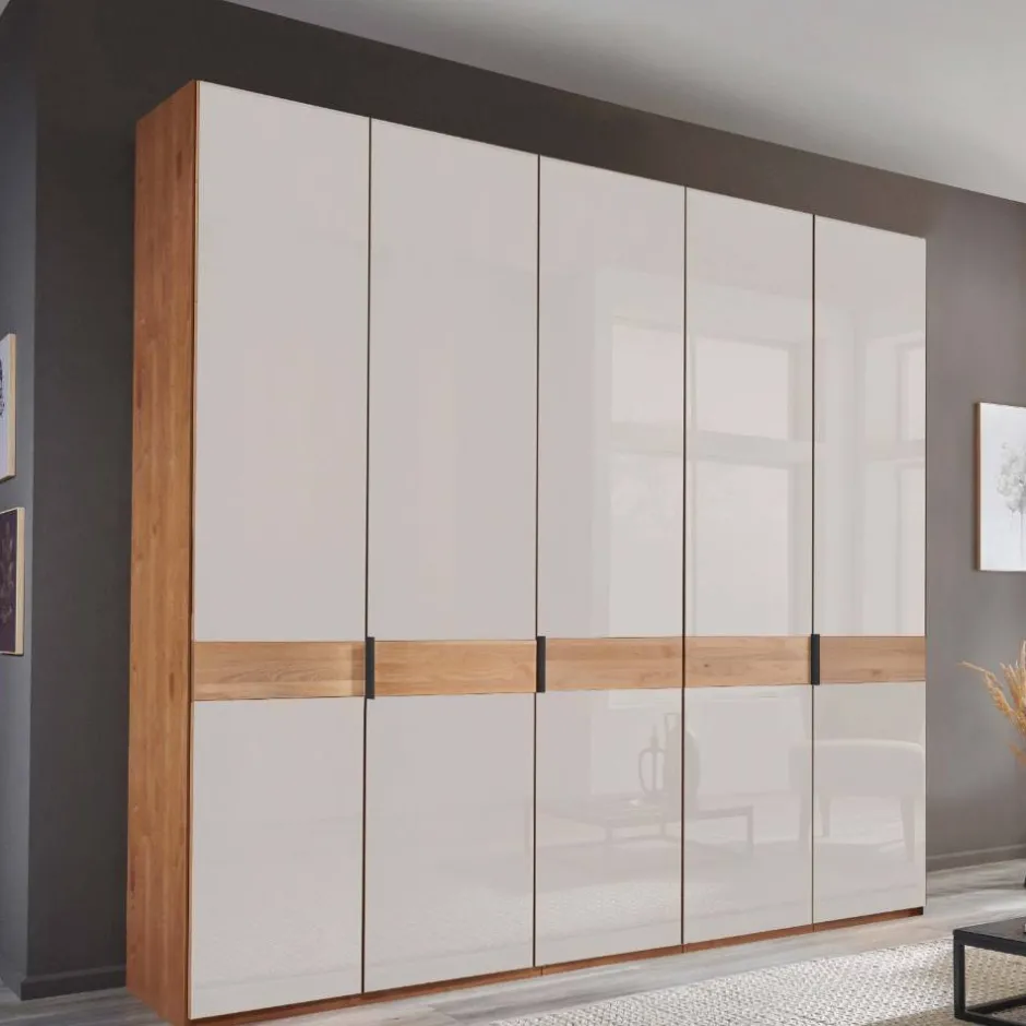 Drehtürenschränke*Pharao24 Schlafzimmerkleiderschrank groß Biancaneve