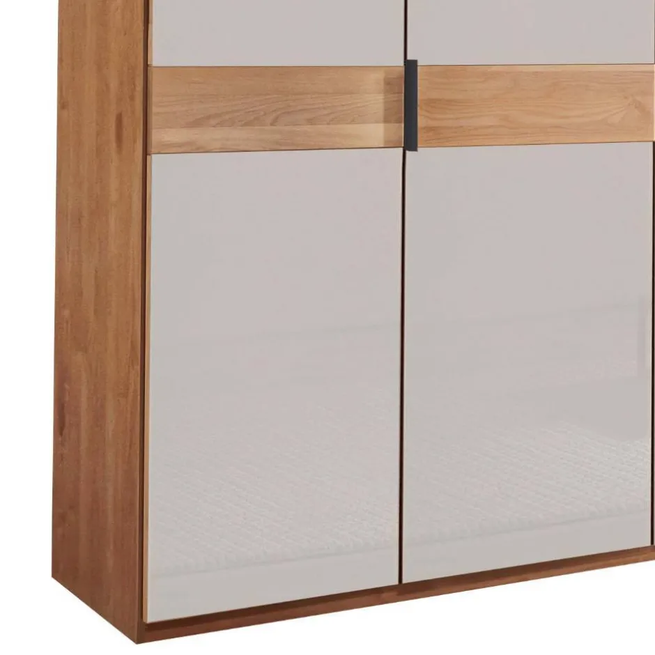 Drehtürenschränke*Pharao24 Schlafzimmerkleiderschrank groß Biancaneve