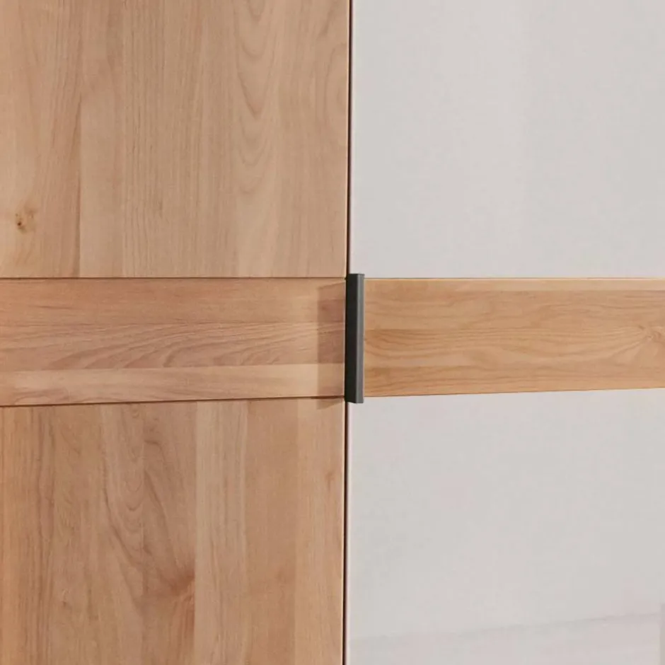 Drehtürenschränke*Pharao24 Schlafzimmerkleiderschrank groß Biancaneve