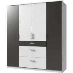 Pharao24 Schlafzimmerkleiderschrank Tolofoa> Drehtürenschränke|Jugendkleiderschrank