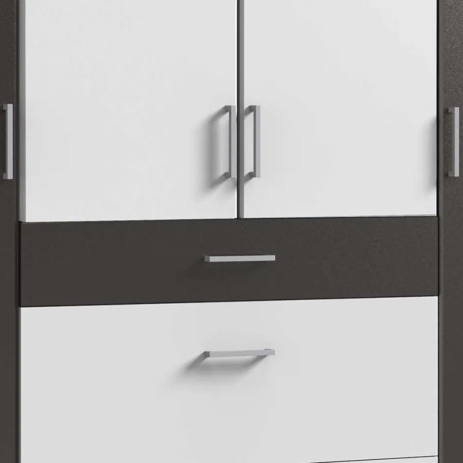 Pharao24 Schlafzimmerkleiderschrank Tolofoa> Drehtürenschränke|Jugendkleiderschrank