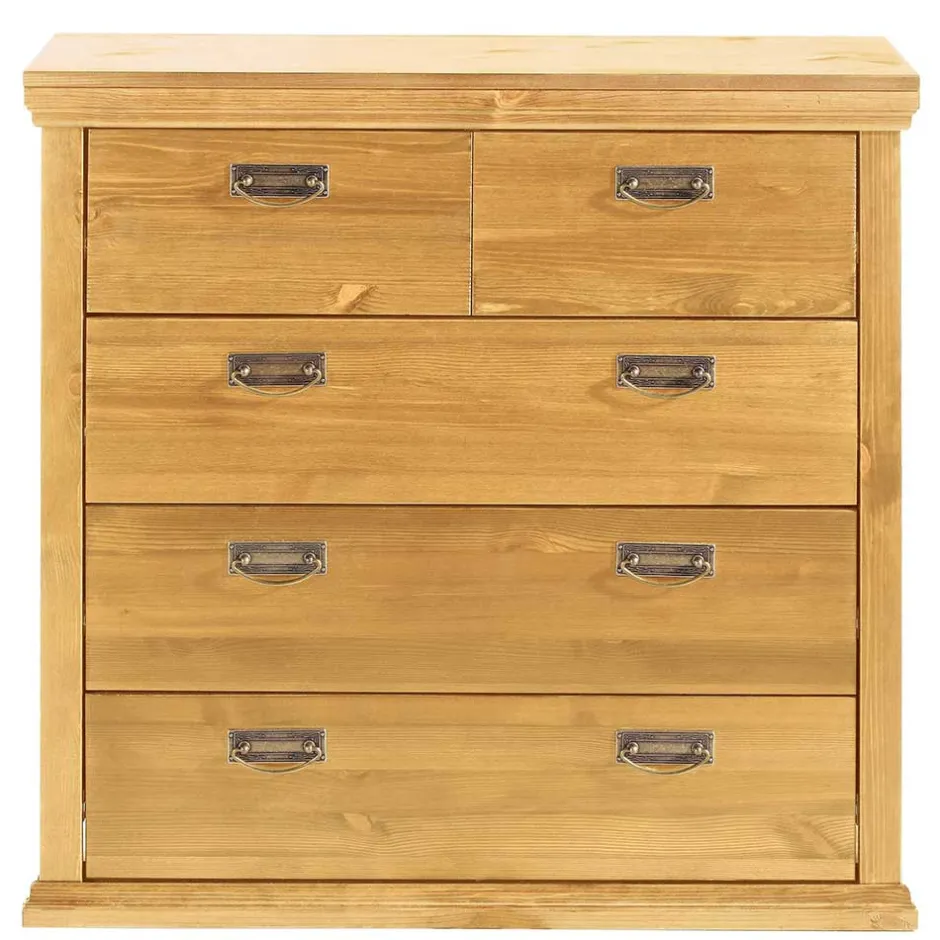 Massivholzmöbel|Küchenkommode*Pharao24 Schlafzimmerkommode Zvalonca