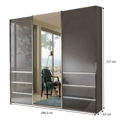 Schiebetürenschränke*Pharao24 Schlafzimmerschrank Askola