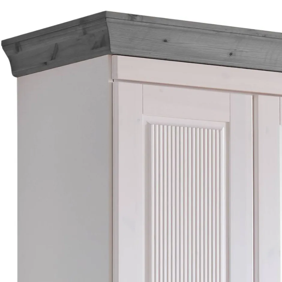 Pharao24 Schlafzimmerschrank Benfitas> Massivholz Schränke|Kleiderschränke