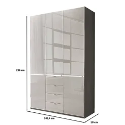 Pharao24 Schlafzimmerschrank bicolor Sanctos><noscript><img width=