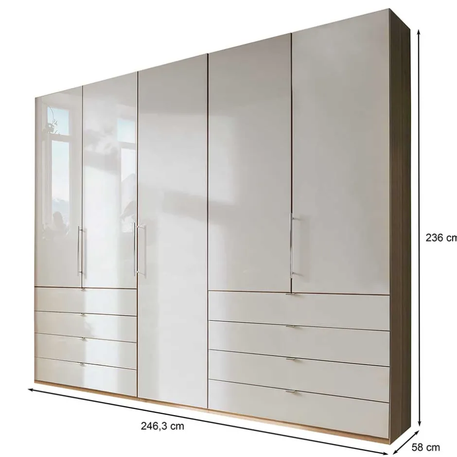 Pharao24 Schlafzimmerschrank Cnutria> Kleiderschränke|Schlafzimmerschränke