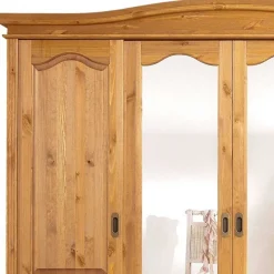 Massivholzmöbel|Schiebetürenschränke*Pharao24 Schlafzimmerschrank Delian