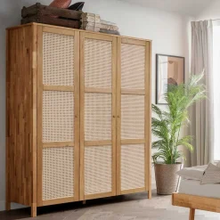 Drehtürenschränke|Massivholz Kleiderschränke*Pharao24 Schlafzimmerschrank Felictas