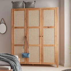 Drehtürenschränke|Massivholz Kleiderschränke*Pharao24 Schlafzimmerschrank Felictas