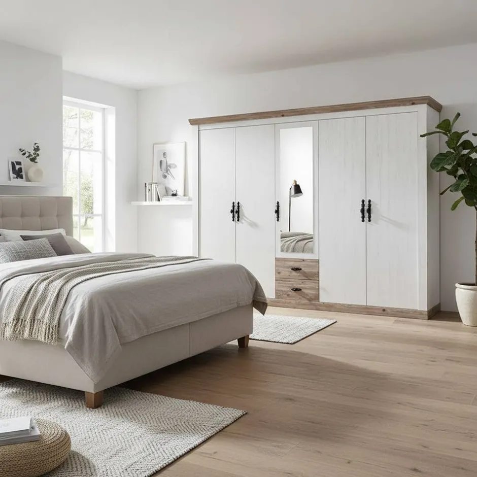 Drehtürenschränke|Kleiderschränke*Pharao24 Schlafzimmerschrank Flurencina