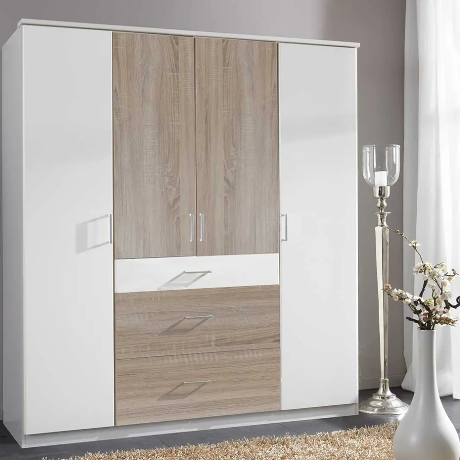 Pharao24 Schlafzimmerschrank Georgia> Drehtürenschränke|Jugendkleiderschrank