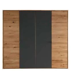 Massivholzmöbel|Massivholz Kleiderschränke*Pharao24 Schlafzimmerschrank Isidoro
