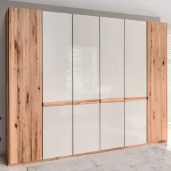 Pharao24 Schlafzimmerschrank Jassena> Massivholz Schränke|Drehtürenschränke