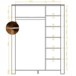 Pharao24 Schlafzimmerschrank Moronia><noscript><img width=