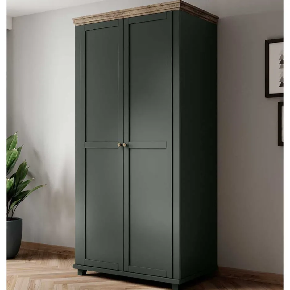 Drehtürenschränke*Pharao24 Schlafzimmerschrank Olegano