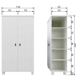 Pharao24 Schlafzimmerschrank Pila><noscript><img width=