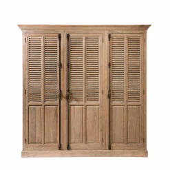 Pharao24 Schlafzimmerschrank Runcorn> Massivholzmöbel|Drehtürenschränke