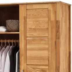 Massivholzmöbel|Drehtürenschränke*Pharao24 Schlafzimmerschrank Serinos