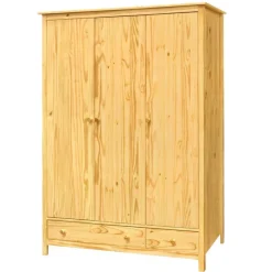 Drehtürenschränke|Massivholz Kleiderschränke*Pharao24 Schlafzimmerschrank Tine
