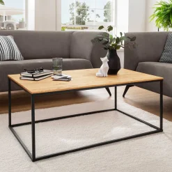 Pharao24 Schlichter Couchtisch Colado> Wohnzimmertisch|Massivholztische