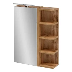 Pharao24 Schmaler Bad Spiegelschrank Ruleca> Spiegelschränke|Badezimmerschränke