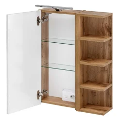 Pharao24 Schmaler Bad Spiegelschrank Ruleca><noscript><img width=