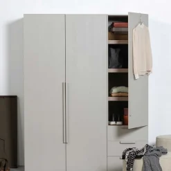 Drehtürenschränke|Kleiderschränke*Pharao24 Schmaler Kleiderschrank Padru